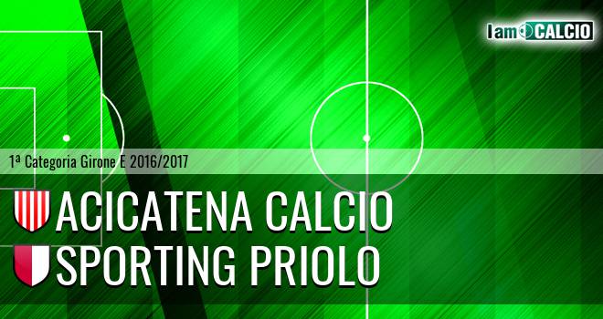 Acicatena Calcio - Climiti FC San Paolo Priolo