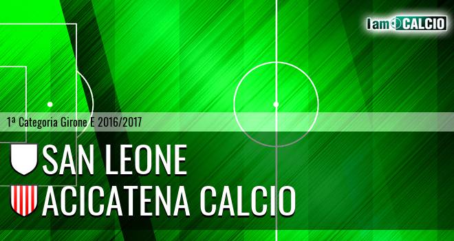 San Leone - Acicatena Calcio