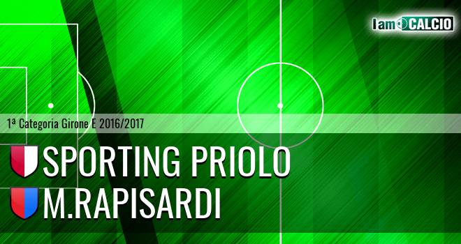 Climiti FC San Paolo Priolo - M.Rapisardi