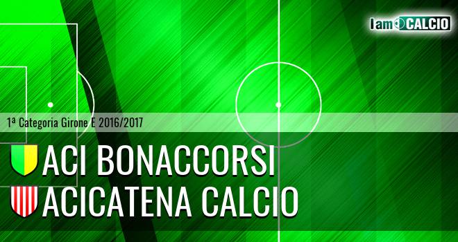 Aci Bonaccorsi - Acicatena Calcio