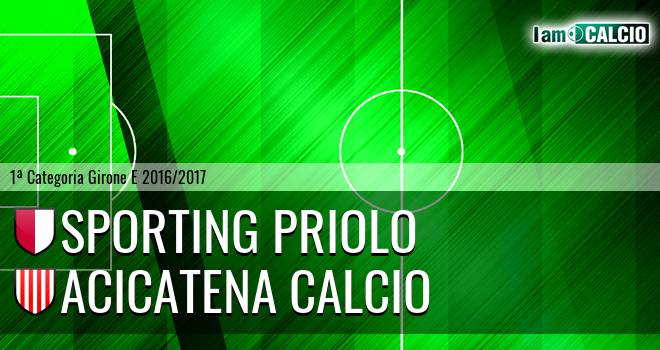 Climiti FC San Paolo Priolo - Acicatena Calcio