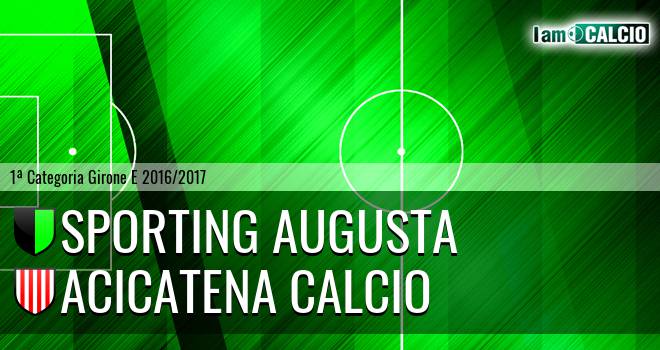 Sporting Augusta - Acicatena Calcio