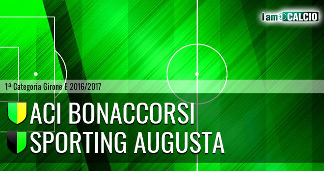 Aci Bonaccorsi - Sporting Augusta