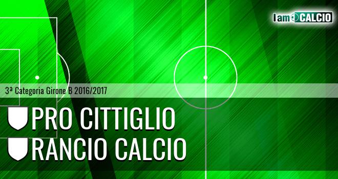 Pro Cittiglio - Rancio calcio