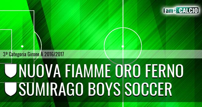 Nuova Fiamme Oro Ferno - Sumirago Boys Soccer