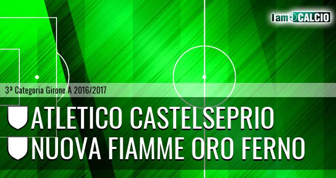 Atletico Castelseprio - Nuova Fiamme Oro Ferno