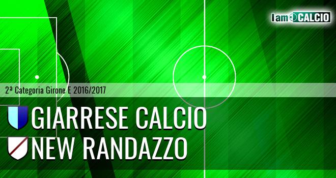 Giarrese Calcio - New Randazzo