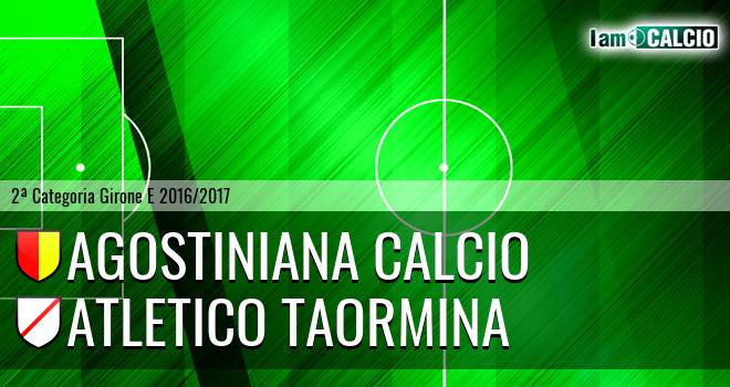 Agostiniana Calcio - Atletico Taormina