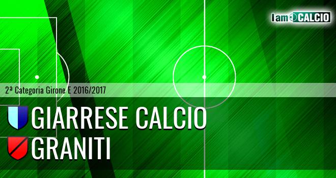 Giarrese Calcio - Graniti