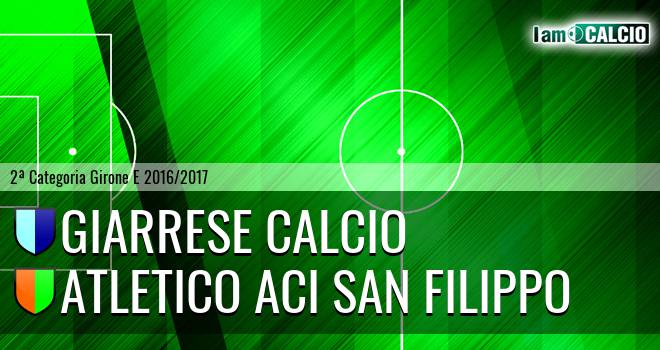 Giarrese Calcio - Academy San Filippo