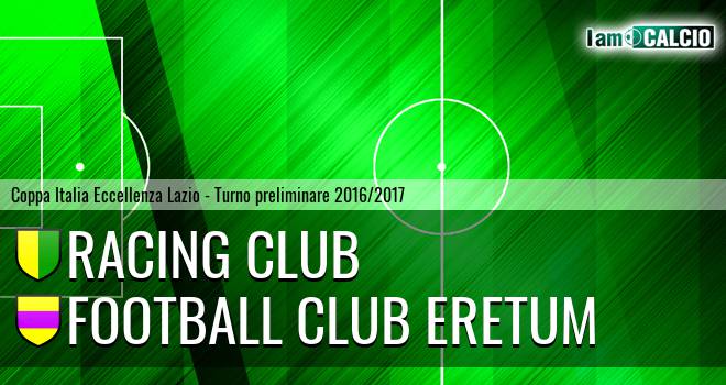 Racing Club - Football Club Eretum