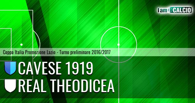 Cavese 1919 - Real Theodicea