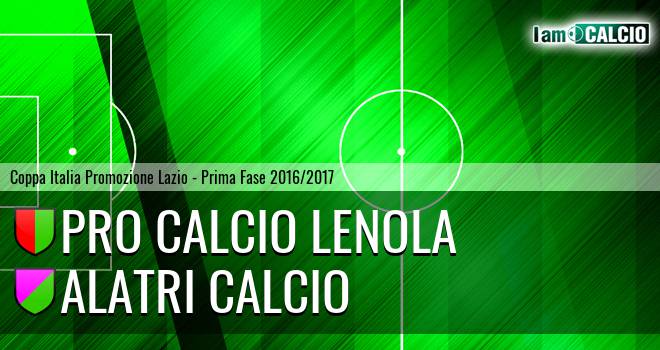 Pro Calcio Lenola - Alatri Calcio