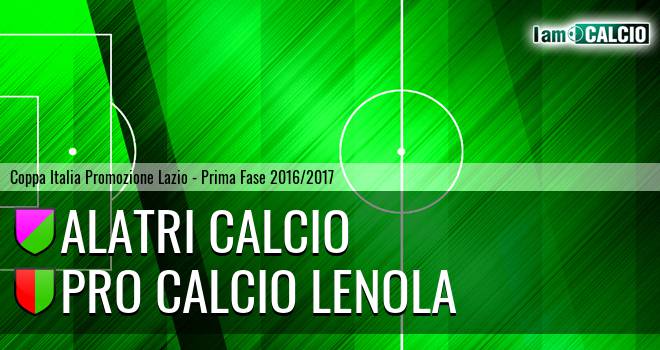 Alatri Calcio - Pro Calcio Lenola