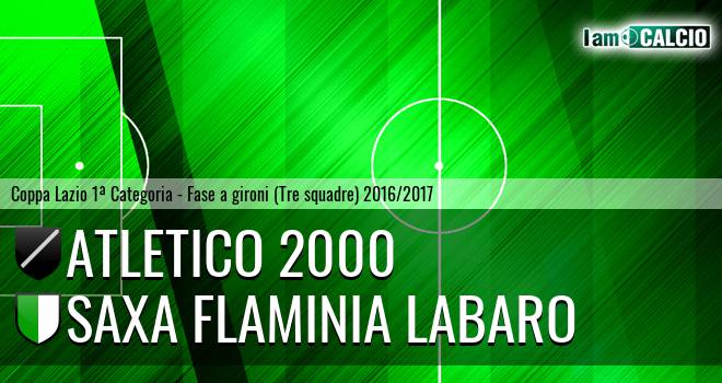 Atletico 2000 - Saxa Flaminia Labaro