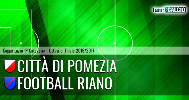 Città Di Pomezia - Football Riano