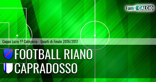 Football Riano - Capradosso