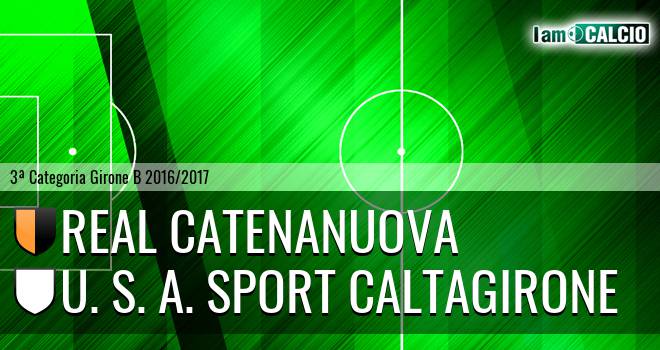 Real Catenanuova - Caltagirone Calcio