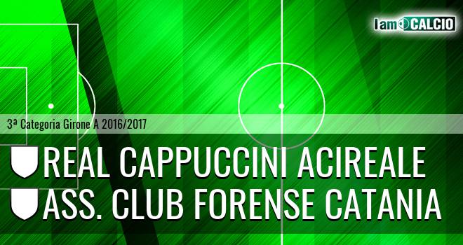 Real Cappuccini Acireale - Ass. Club Forense Catania