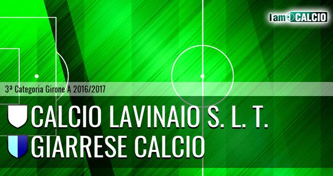 Calcio Lavinaio S. L. T. - Giarrese Calcio