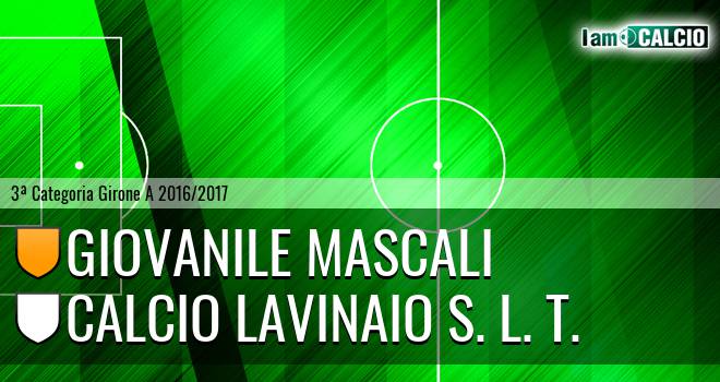 Giovanile Mascali - Calcio Lavinaio S. L. T.