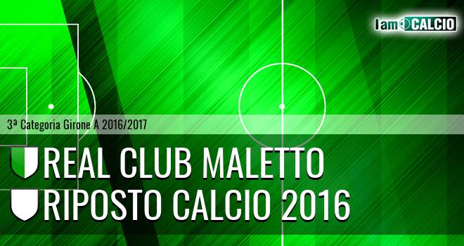 Real Club Maletto - Riposto Calcio 2016