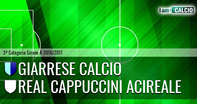 Giarrese Calcio - Real Cappuccini Acireale