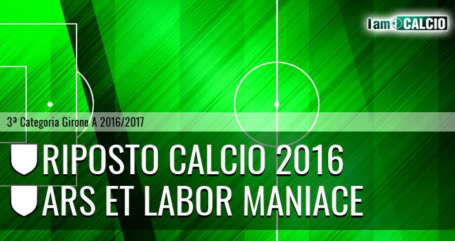 Riposto Calcio 2016 - Ars Et Labor Maniace