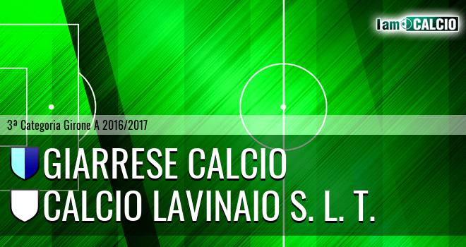 Giarrese Calcio - Calcio Lavinaio S. L. T.