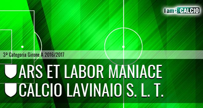 Ars Et Labor Maniace - Calcio Lavinaio S. L. T.