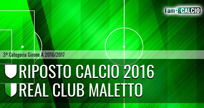 Riposto Calcio 2016 - Real Club Maletto