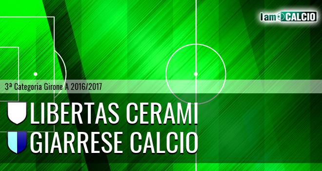 Libertas Cerami - Giarrese Calcio