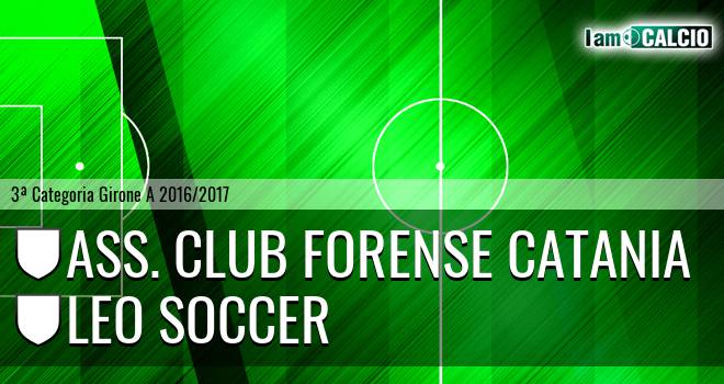 Ass. Club Forense Catania - Leo Soccer