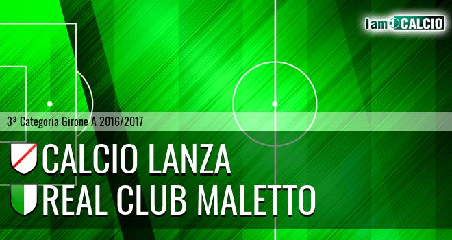 Calcio Lanza - Real Club Maletto