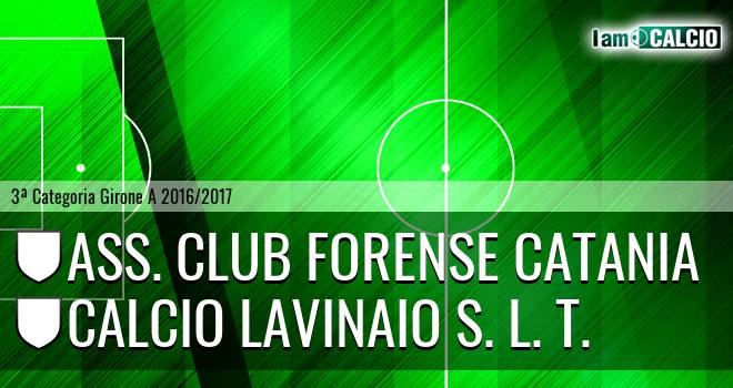 Ass. Club Forense Catania - Calcio Lavinaio S. L. T.