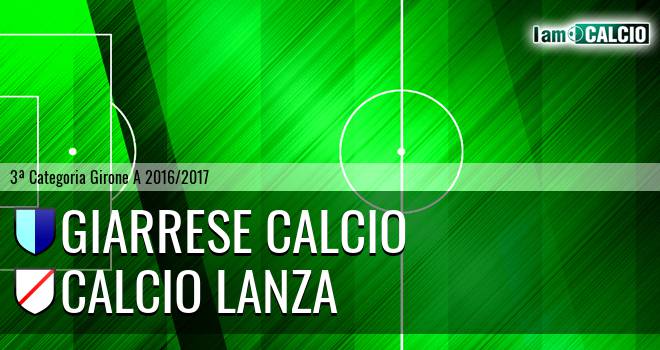 Giarrese Calcio - Calcio Lanza