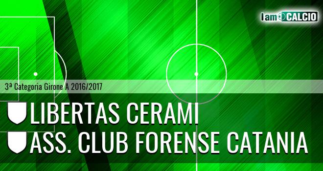 Libertas Cerami - Ass. Club Forense Catania