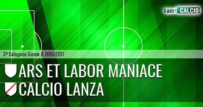 Ars Et Labor Maniace - Calcio Lanza