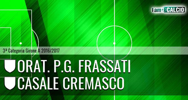 Orat. P.G. Frassati - Casale Cremasco