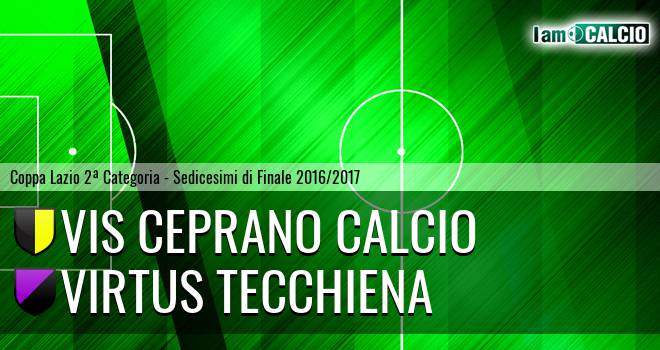 Vis Ceprano Calcio - Virtus Tecchiena