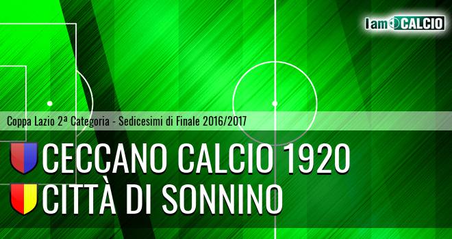 Ceccano Calcio 1920 - Città di Sonnino