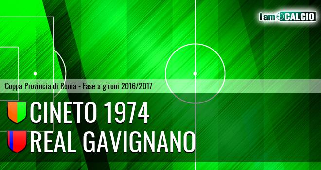 Cineto 1974 - Real Gavignano