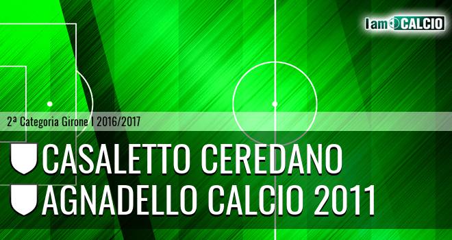 Casaletto Ceredano - Agnadello calcio 2011