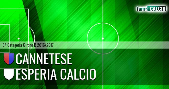 Cannetese - Esperia Calcio