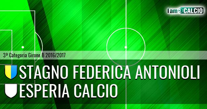 Stagno Federica Antonioli - Esperia Calcio