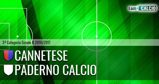 Cannetese - Paderno calcio