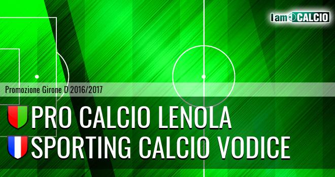 Pro Calcio Lenola - Sporting Calcio Vodice