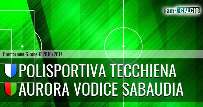 Polisportiva Tecchiena - Aurora Vodice Sabaudia