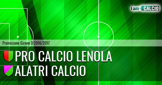 Pro Calcio Lenola - Alatri Calcio