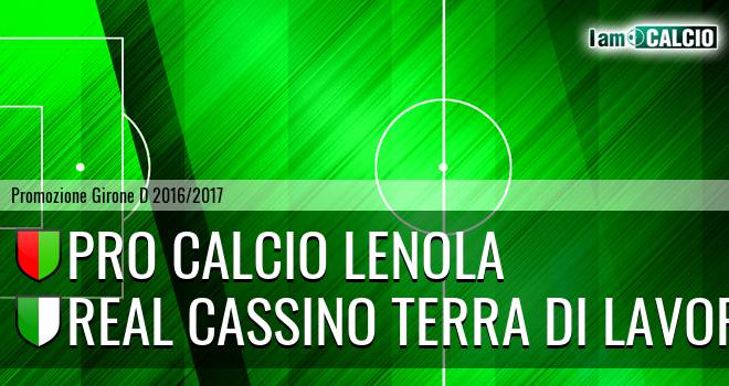 Pro Calcio Lenola - Real Cassino Terra di Lavoro